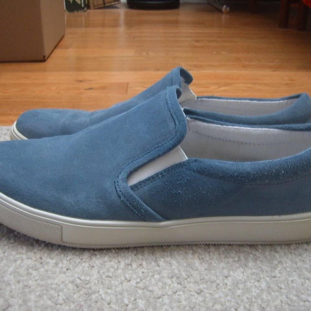 Pegabo Suede Men Vans-style Slip on Shoes/Sneakers sz US 10